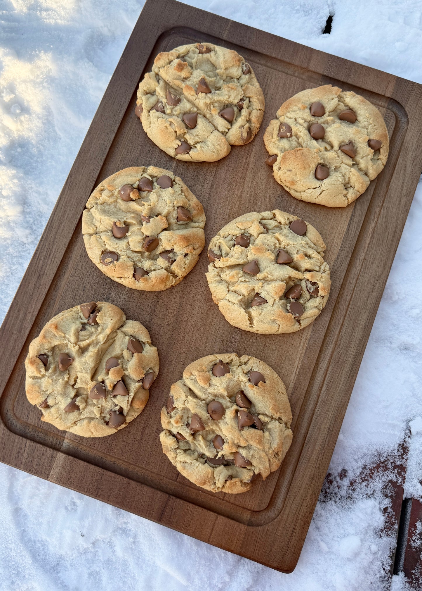 Thick Milk Chocolate Chip Cookies Recipe (Full-Batch)
