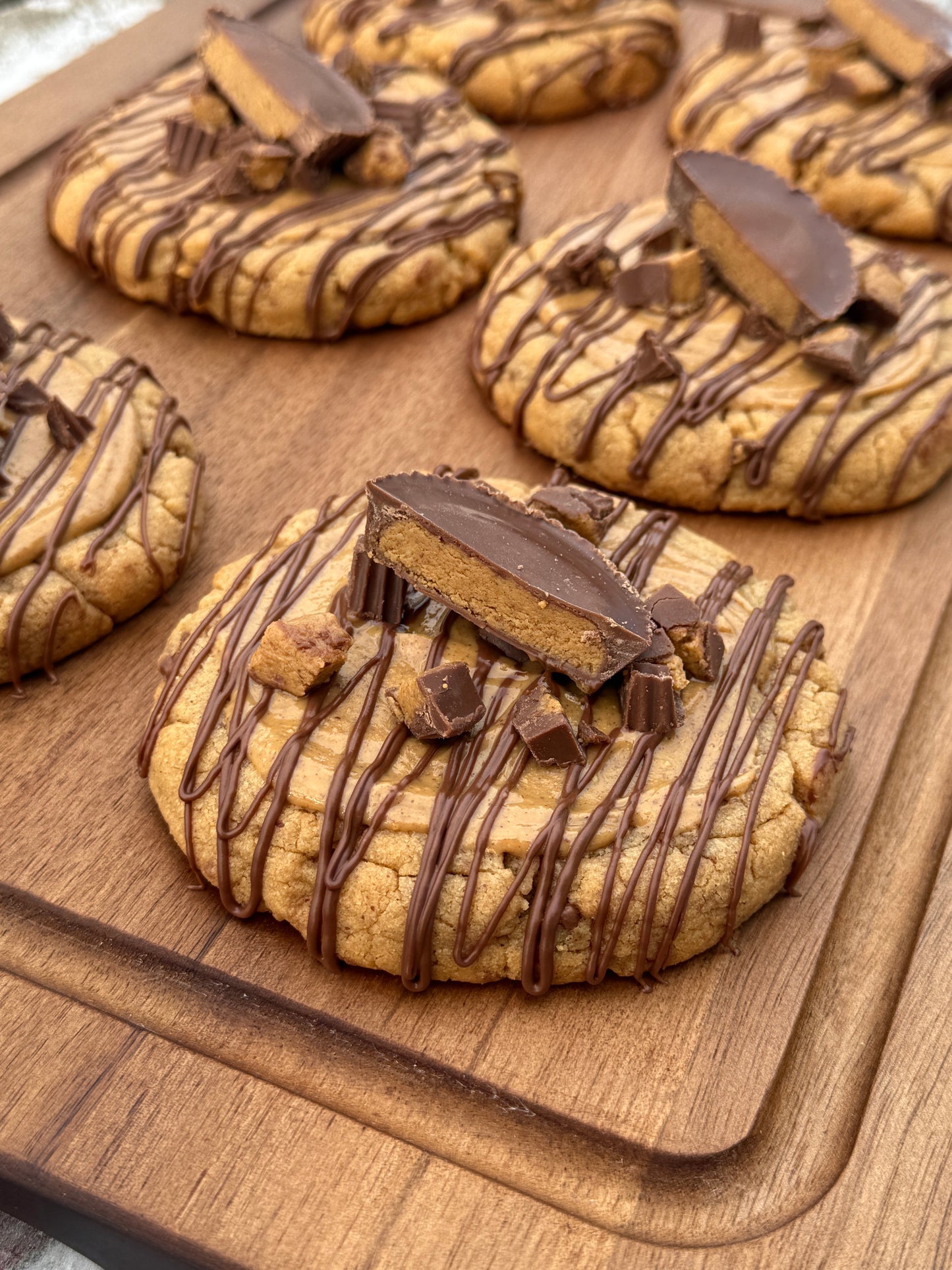 Reese’s Peanut Butter Cup Cookie Recipe (Full-Batch)