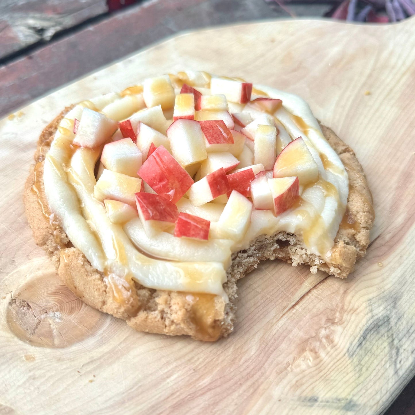 Caramel Apple Single Cookie Recipe