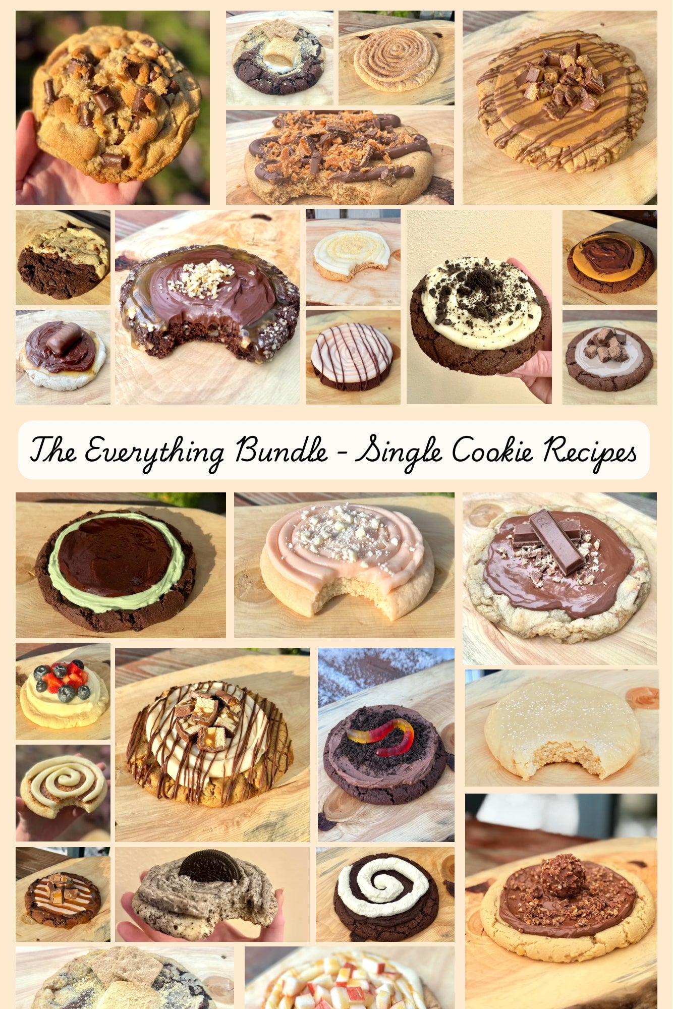 The Every Recipe Bundle - Single Cookie Recipes