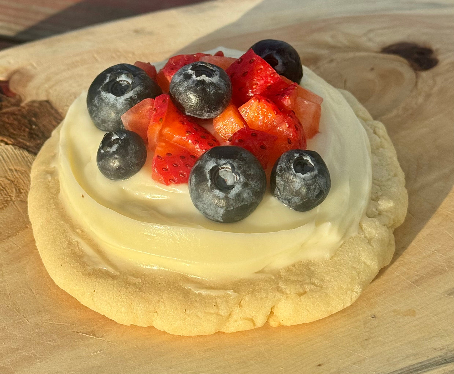 Fruit Pizza Single Cookie Recipe
