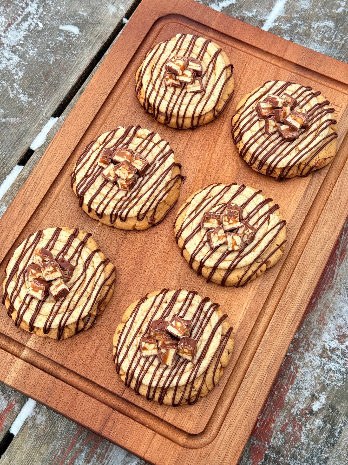 Snickers Cookies Recipe (Full-Batch)