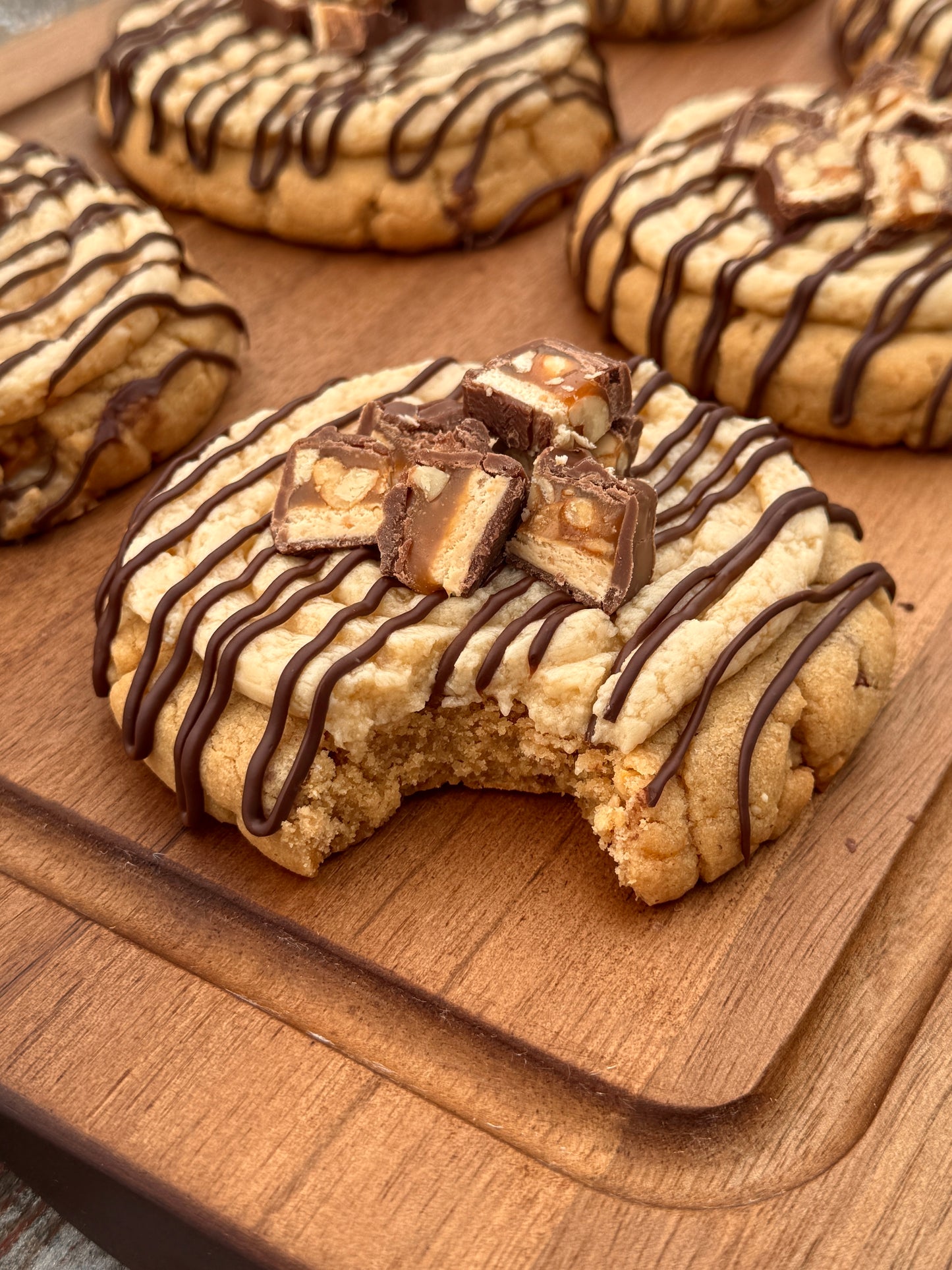 Snickers Cookies Recipe (Full-Batch)