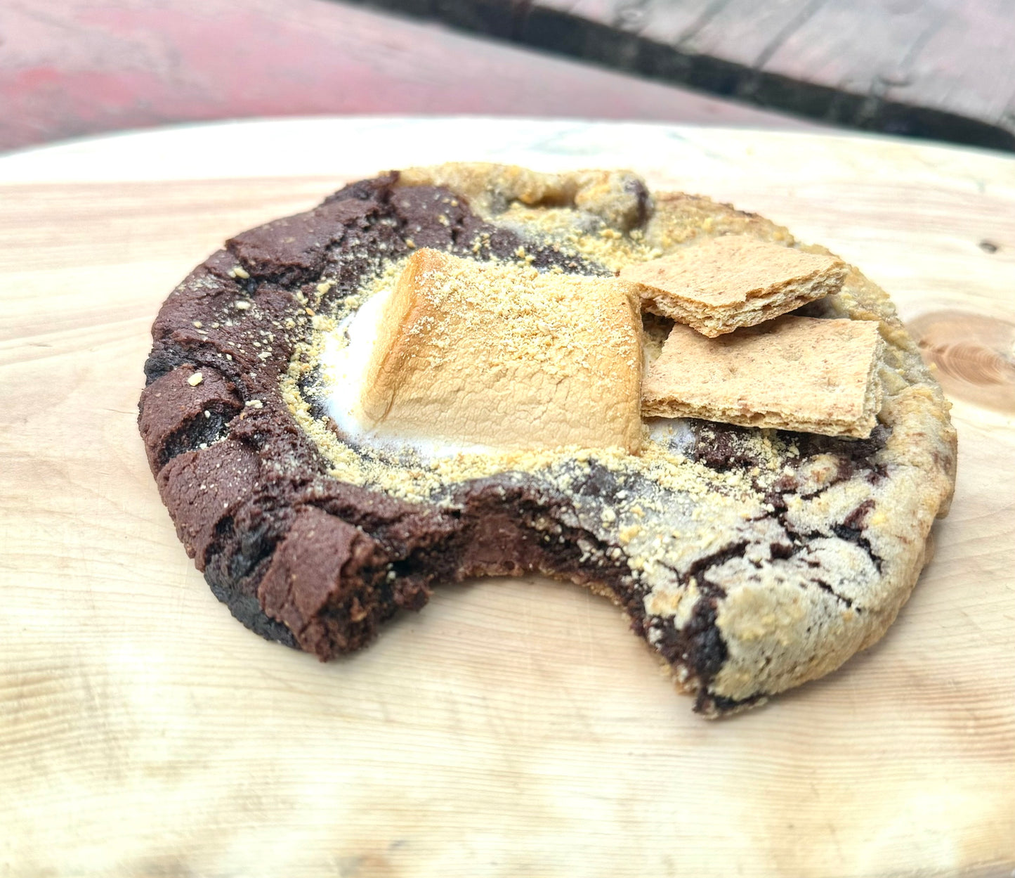 S’mores Brownie Cookie Single Cookie Recipe