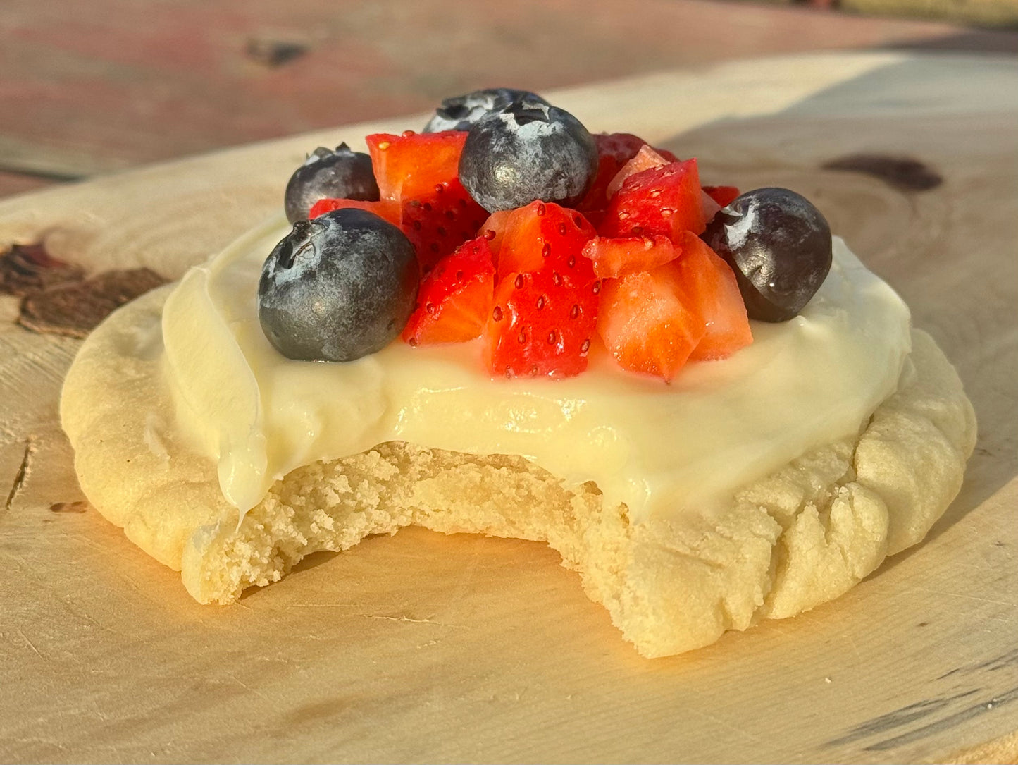 Fruit Pizza Single Cookie Recipe