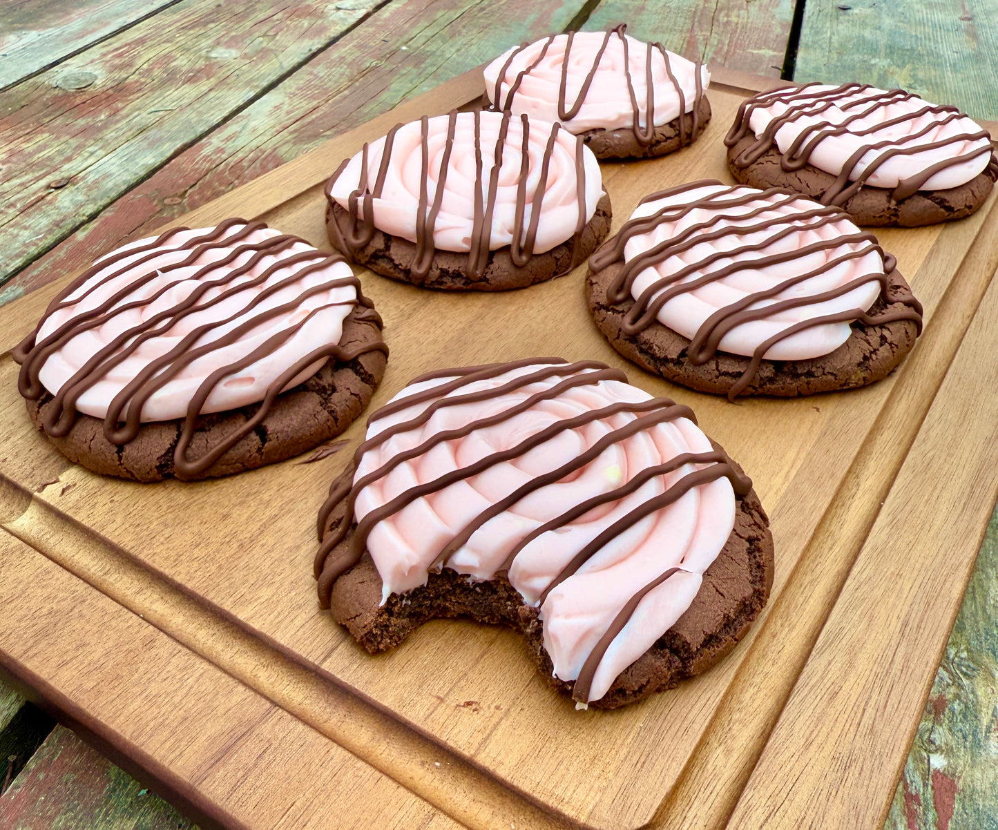 Chocolate Covered Strawberry Cookies (Full-Batch Recipe)