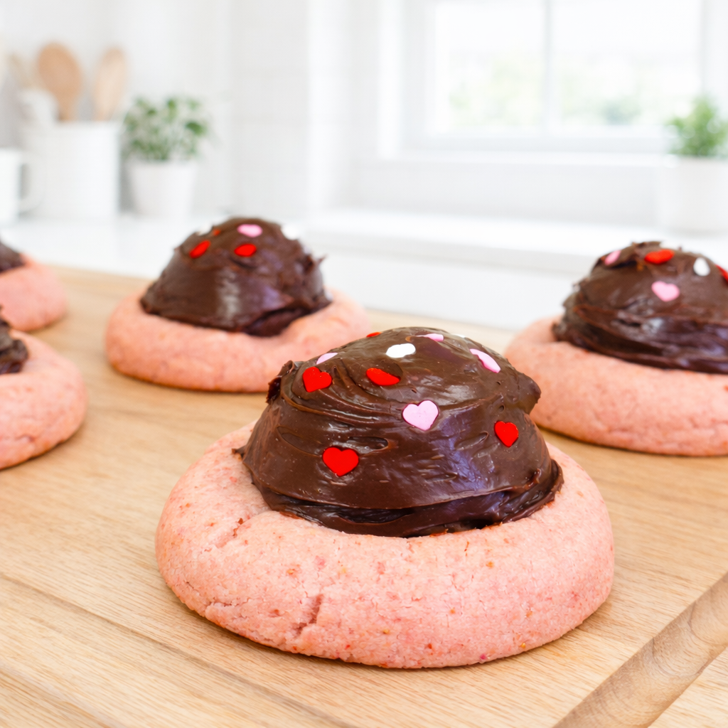 Strawberry Sweetheart Cookie Recipe