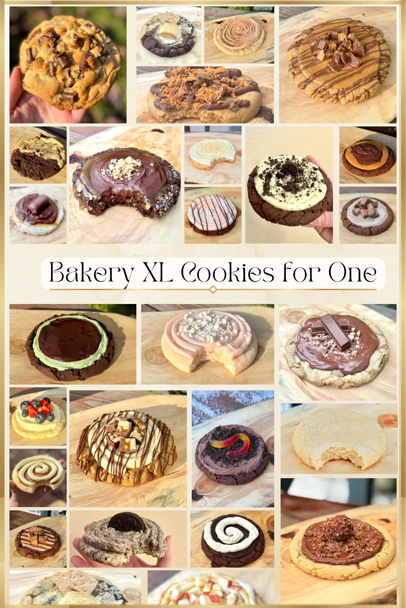 Bakery XL Cookies for One Cookbook