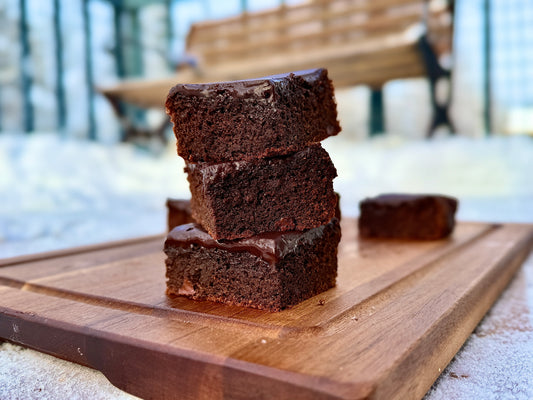 High-Protein Triple Chocolate Fudge Brownies Recipe